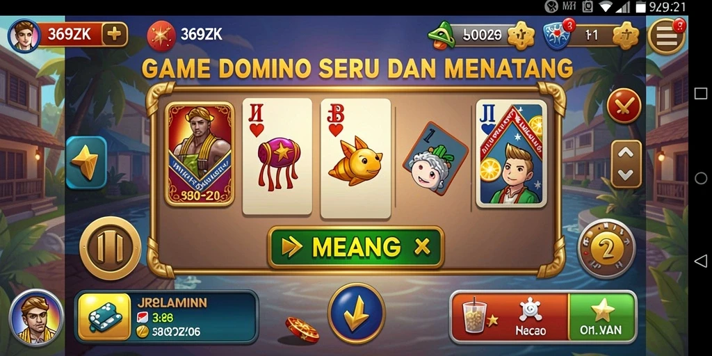 Tampilan gameplay seru dari 369ZK dengan teman-teman.
