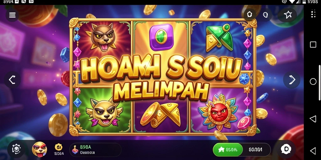 Tampilan menarik dari gameplay Slot 898A dengan grafis yang mengesankan.