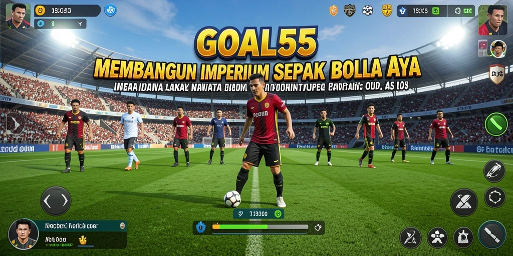 Menampilkan aksi seru dalam manajemen klub sepak bola.