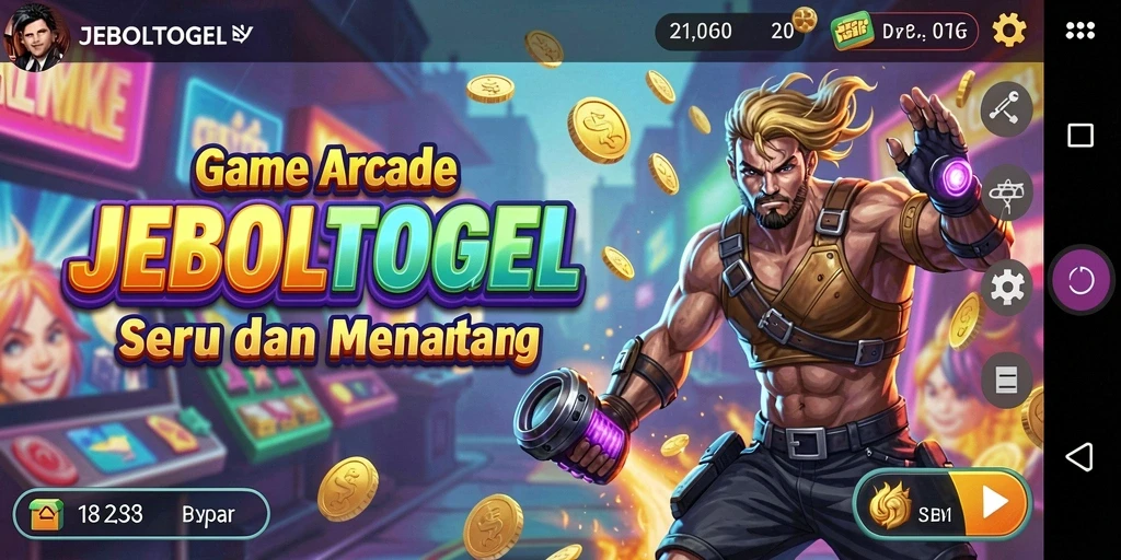 Tampilan gameplay seru dan penuh tantangan di JEBOLTOGEL.