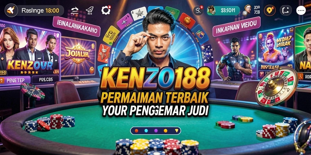 Tampilan screenshot gameplay KENZO188 yang mendebarkan dan interaktif.