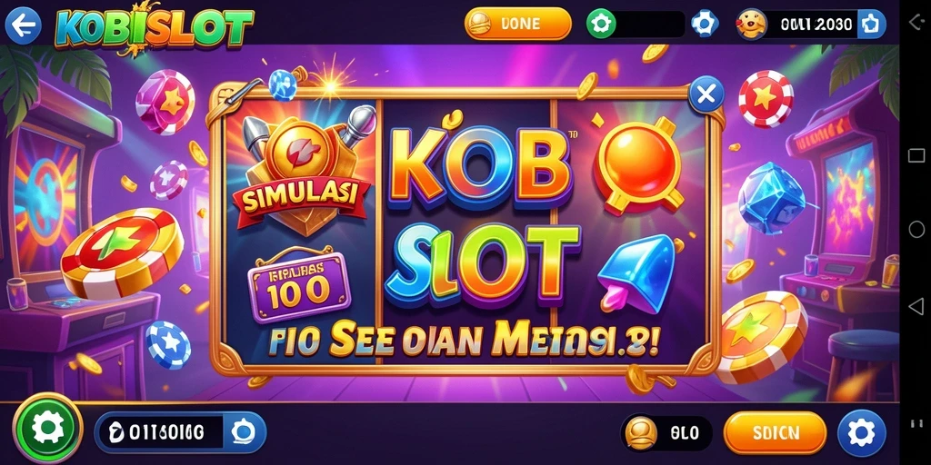 Tampilan gameplay menarik dari KOBOISLOT saat memainkan slot.