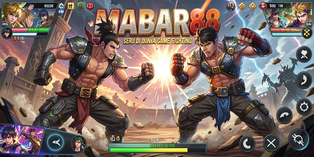 Tampilan gameplay MABAR88 yang seru dan menegangkan.