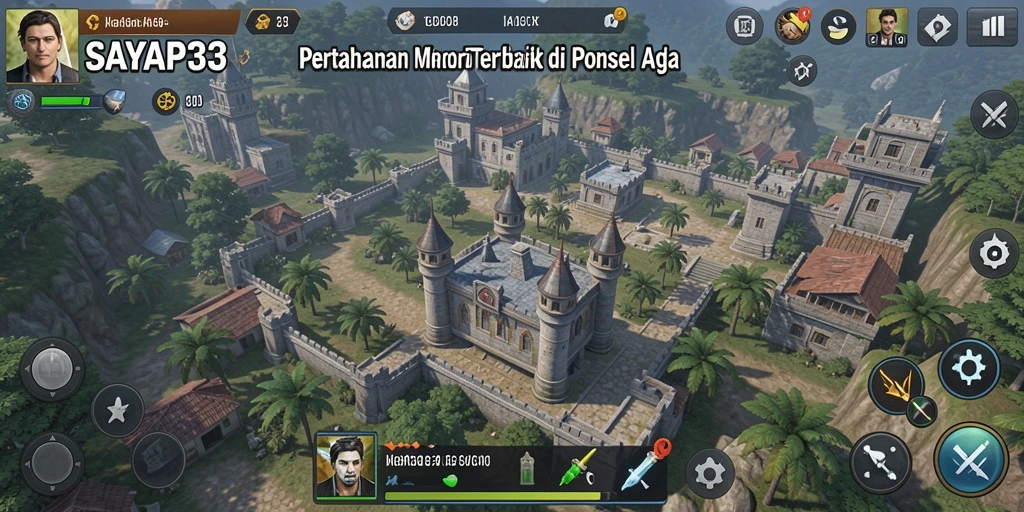 Gameplay menara pertahanan yang mendebarkan dan penuh aksi.