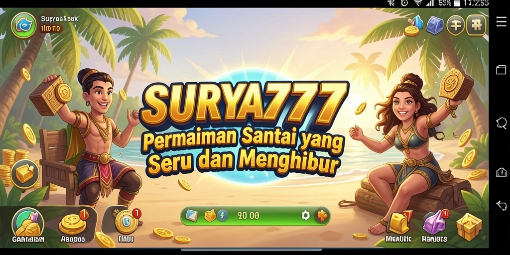 Tampilan gameplay SURYA777 yang mengasyikkan dan penuh warna.