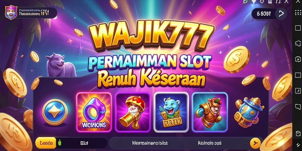 Tampilan gameplay slot yang seru dan interaktif di WAJIK777.