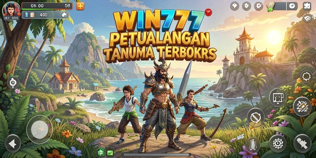 Tampilan gameplay Open World yang menarik di WIN777.